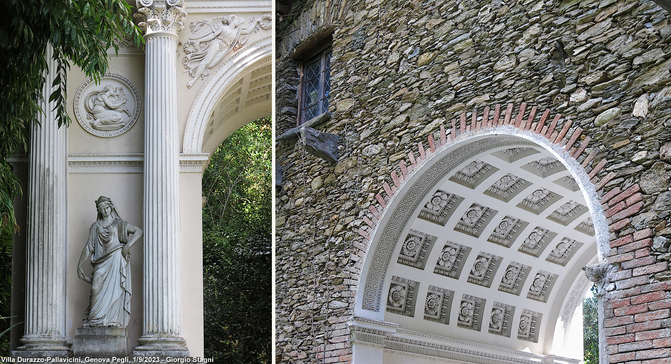 Villa Durazzo-Pallavicini - Arco di Trionfo.