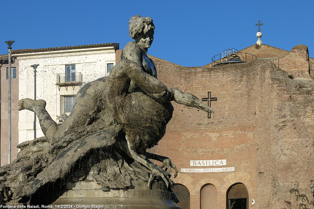 Roma 2023-2024 - Fontana delle Naiadi.