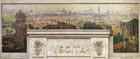 La galleria di testa e le vedute - Vista di Milano.
