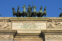 Dai Navigli alle periferie - Arco della Pace.