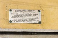 Milano, cose meno note - Lapide, Lambrate.
