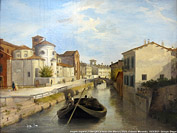Milano nelle vedute ottocentesche - Il Naviglio presso San Marco.