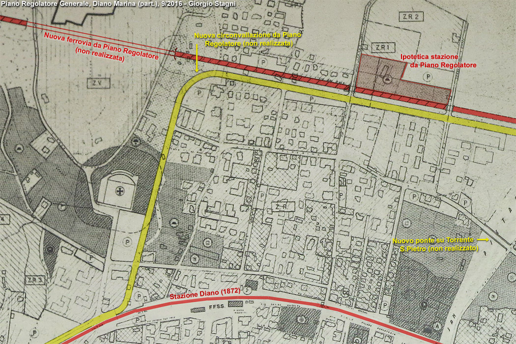 Diano Marina - Il Piano Regolatore (part.)