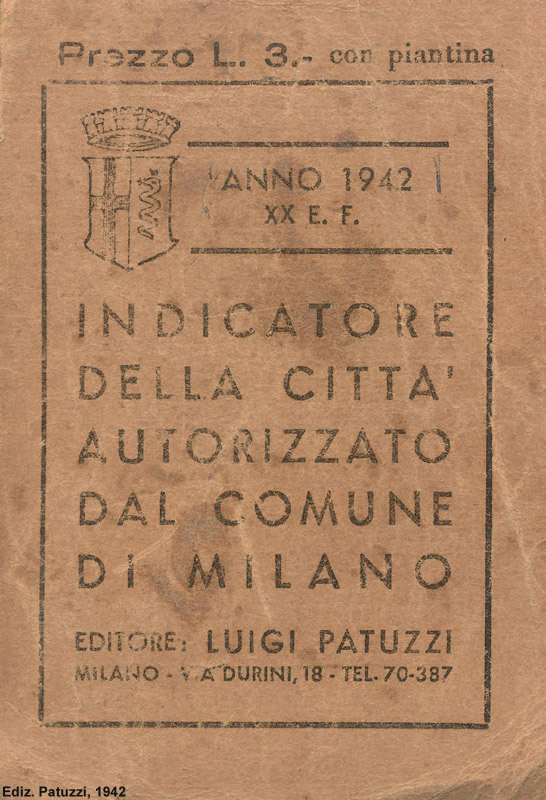 Percorsi 1942 - Frontespizio.