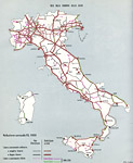 Rete FS dalla Relazione annuale del 1959 - Rete FS, aperture/chiusure 1959-2016.
