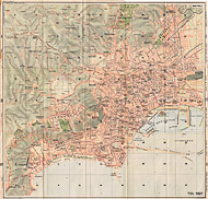 Citt italiane, anni '20 - Napoli - TCI, 1927.