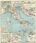 Carte ferroviarie - Carta ferroviaria d'Italia (ed. Pozzo), 1931-34.
