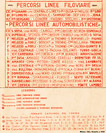 Percorsi c. 1930-35 - Filovie e autobus.