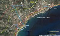 Diano Marina - Ortofoto attuale.
