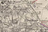 Roma, 1857 - Porta Maggiore (part.)