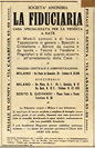 Percorsi 1927 - Pubblicit.