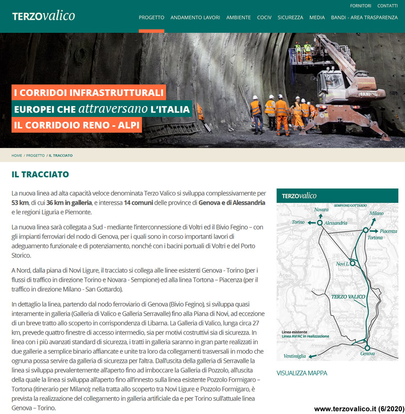Pesi, misure e priorit - Terzo Valico.