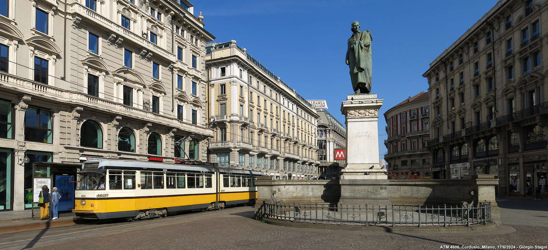 Tram a Milano - Cordusio.