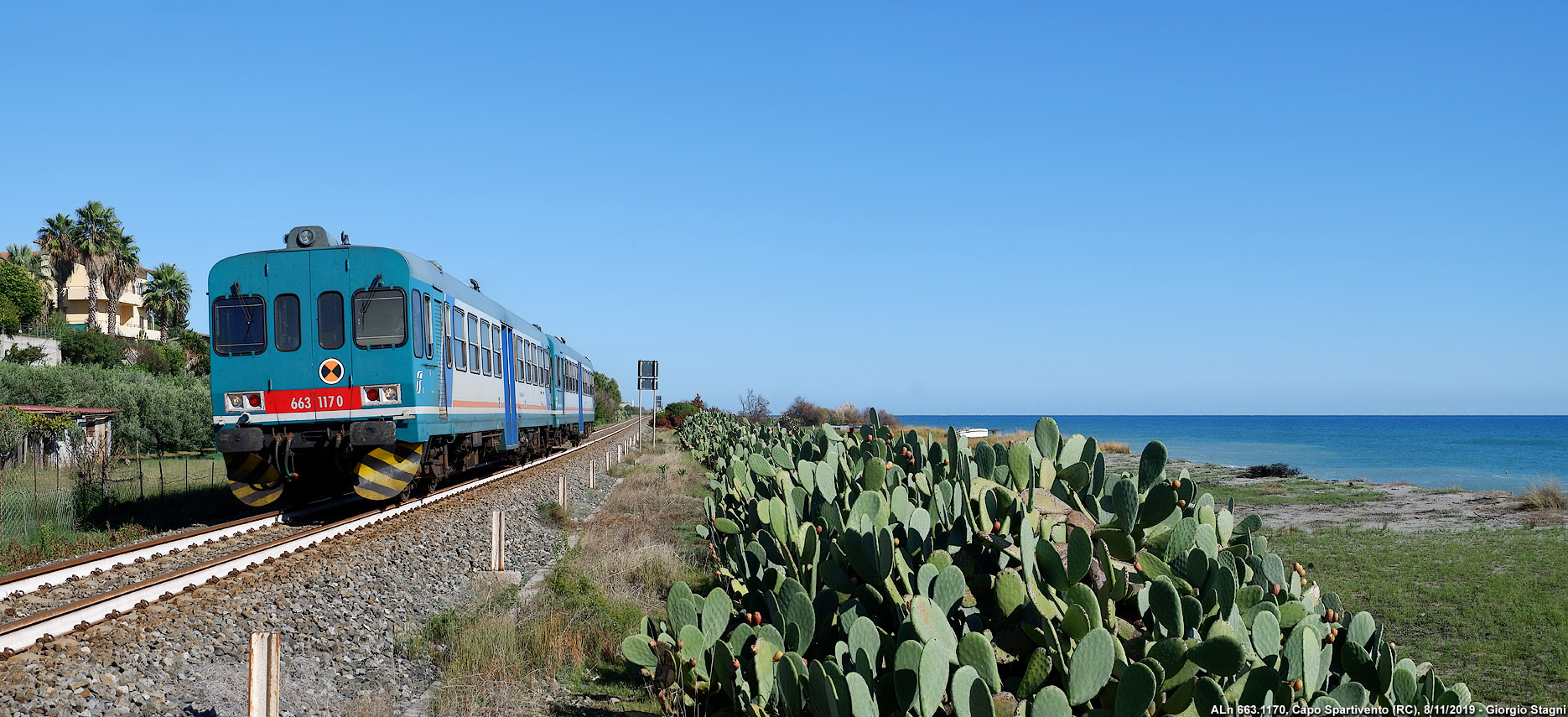 Verso Sud - Capo Spartivento.