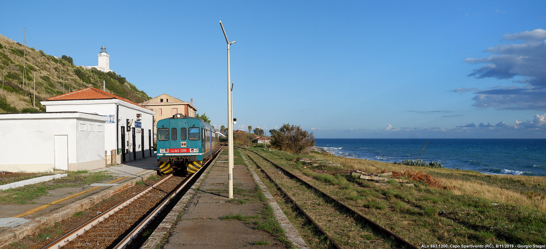 Verso Sud - Capo Spartivento.