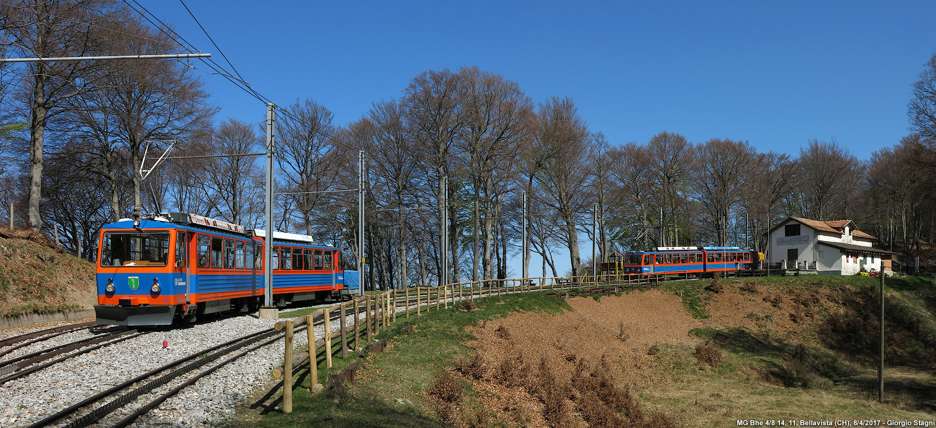 La terra e la ferrovia - Monte Generoso.