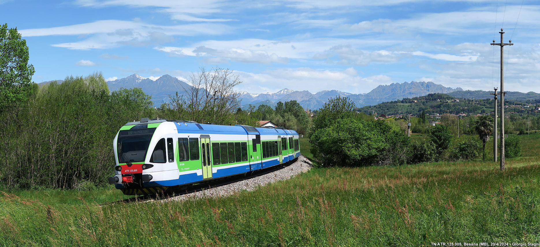 La terra e la ferrovia - Renate-Veduggio.