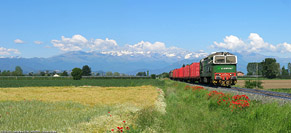 La terra e la ferrovia - Saluzzo.