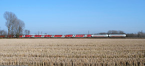 La terra e la ferrovia - Certosa di Pavia.