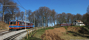 La terra e la ferrovia - Monte Generoso.