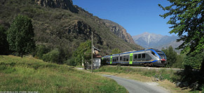 La terra e la ferrovia - Montjovet.