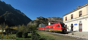 La terra e la ferrovia - Donnas.