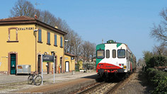 La terra e la ferrovia - Gualtieri.