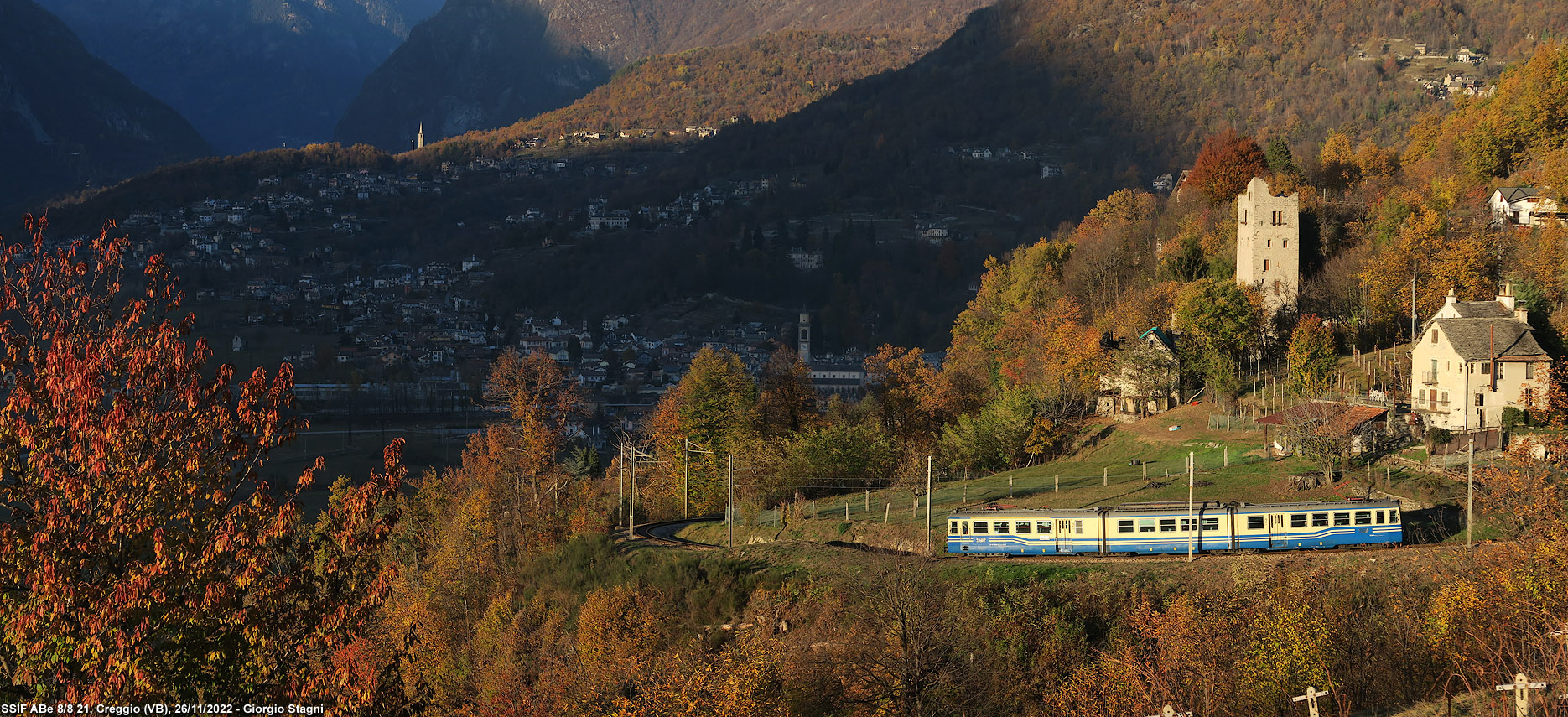 La terra e la ferrovia - Creggio.