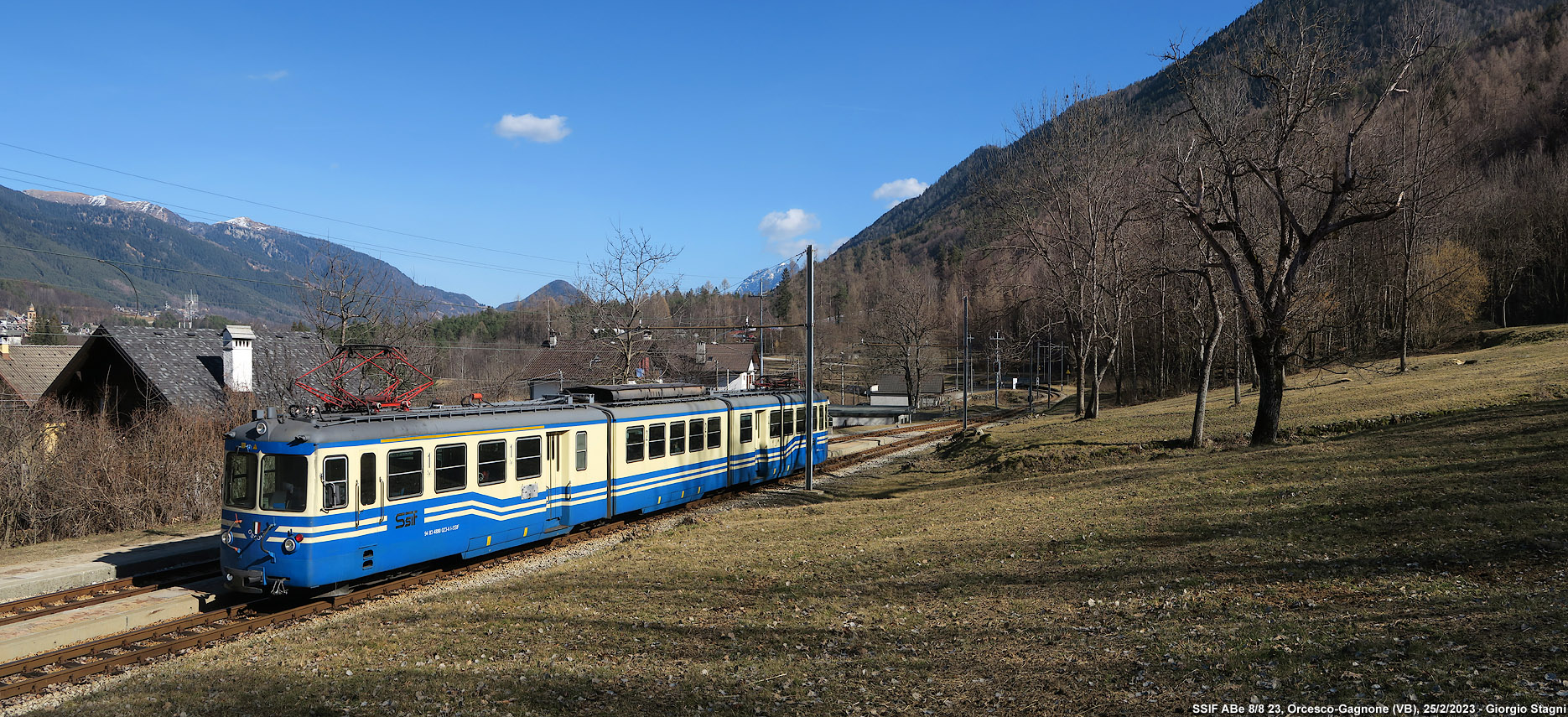 La terra e la ferrovia - Gagnone-Orcesco.