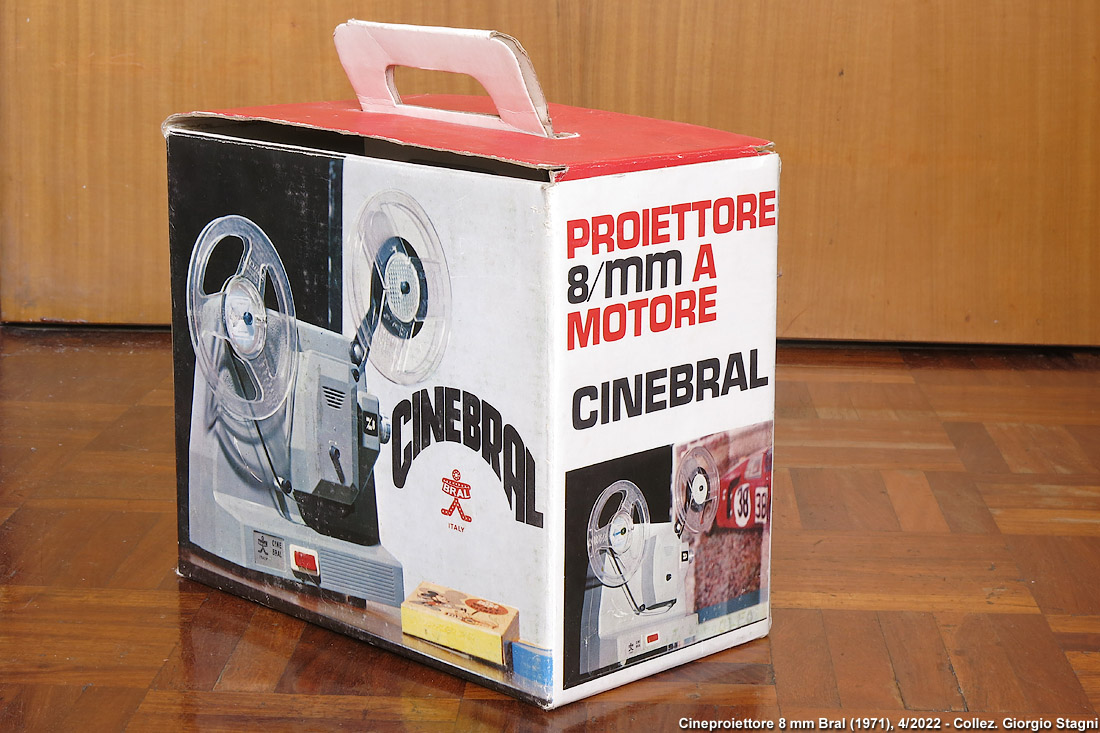 Proiettore Bral 8 mm - Confezione.