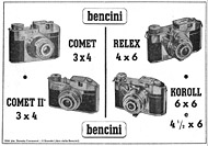 Bencini Comet II - Pubblicit.