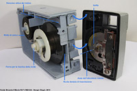 Brownie 8 Movie Camera f/2.7 (1960-62) - Brownie, meccanismo motore.