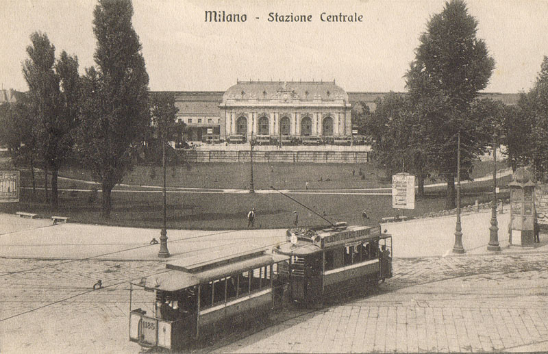 L'inizio del secolo XX - Vecchia Stazione Centrale.