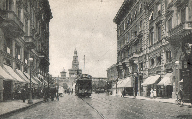 L'inizio del secolo XX - Via Dante.