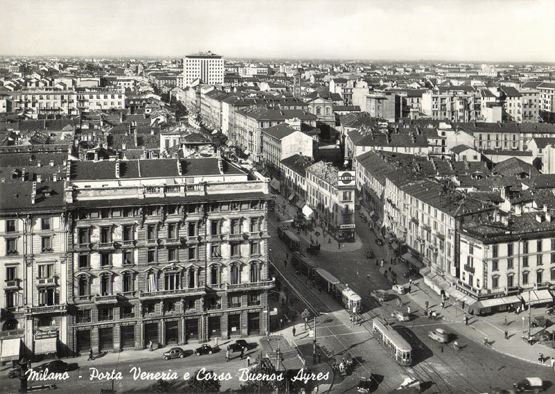Vera fotografia - Porta Venezia e Corso Buenos Aires.