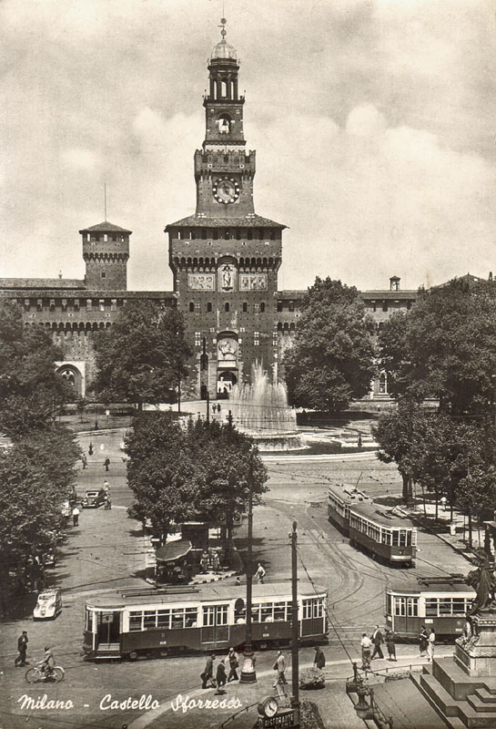 Vera fotografia - Castello Sforzesco.