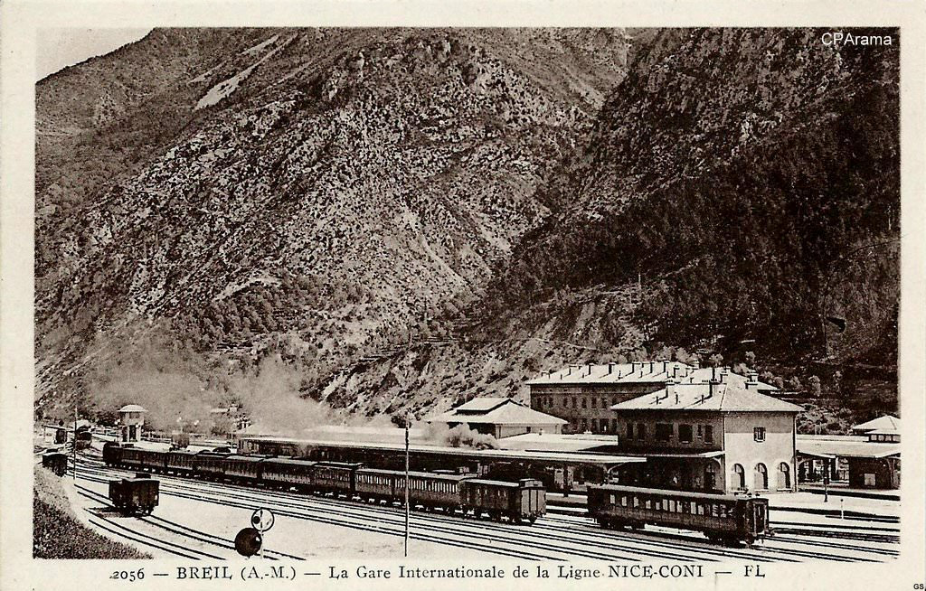 Cartoline di Val Roya - Breil.