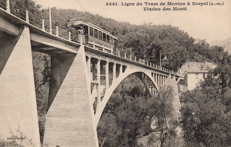Le reti nizzarde - Menton-Sospel.