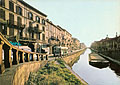 Colori in cartolina - Naviglio Grande.