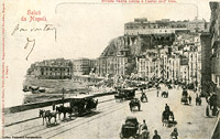 Quando i tram andavano a cavalli - Napoli.