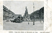 Quando i tram andavano a cavalli - Torino.