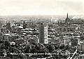 Vera fotografia - Panorama dal nuovo grattacielo di via Pisani.