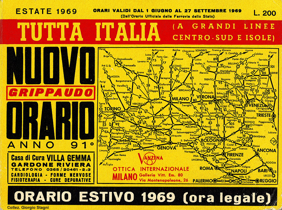 Orario Estate 1969 - Estate 1969 - A