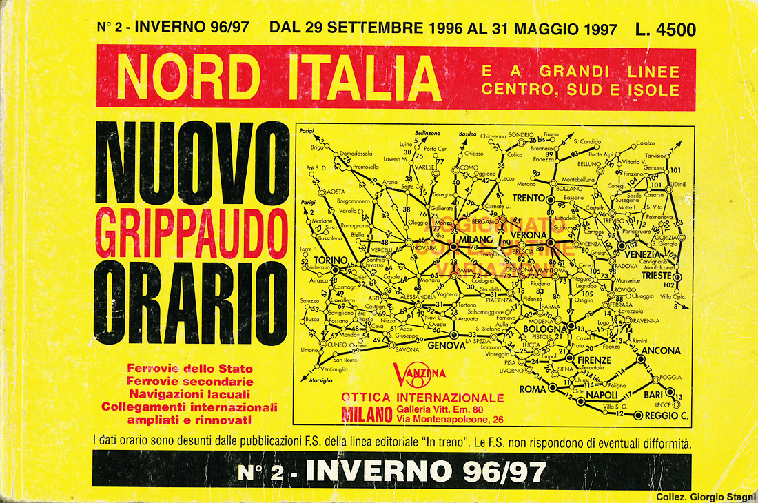 Orario Inverno 1996/97 - Inverno 1996/97 - A