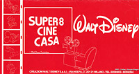 Cataloghi di film a passo ridotto - Walt Disney Cinecasa