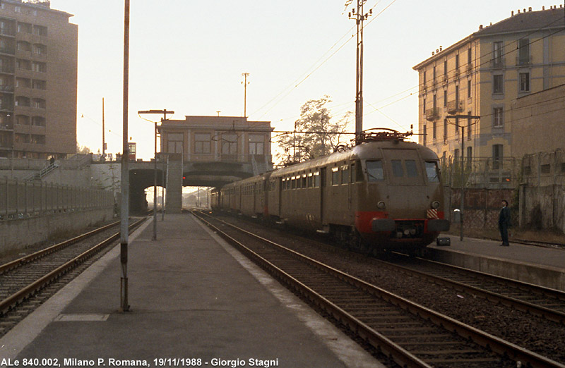 Trazione elettrica milanese - Milano P.Romana.
