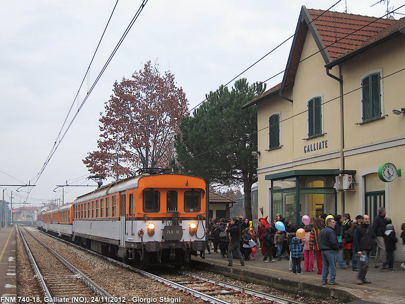 LeNORD verso Como e il Piemonte - Galliate.