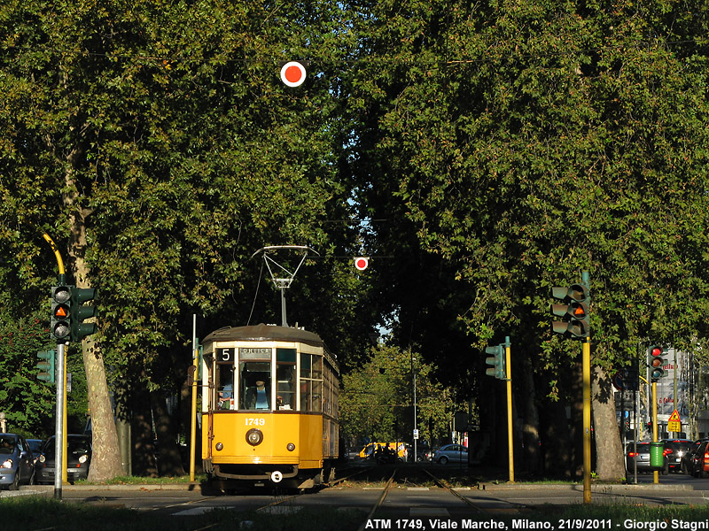 I binari verso la periferia - Viale Marche.