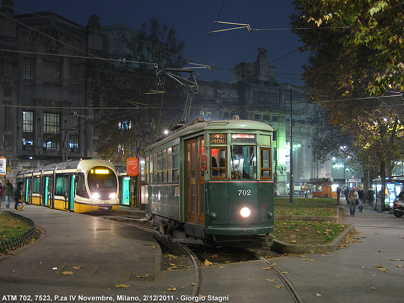Verde tradizionale - Piazza IV Novembre.