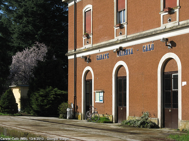 Iscrizioni sulla parete - Carate-Cal.